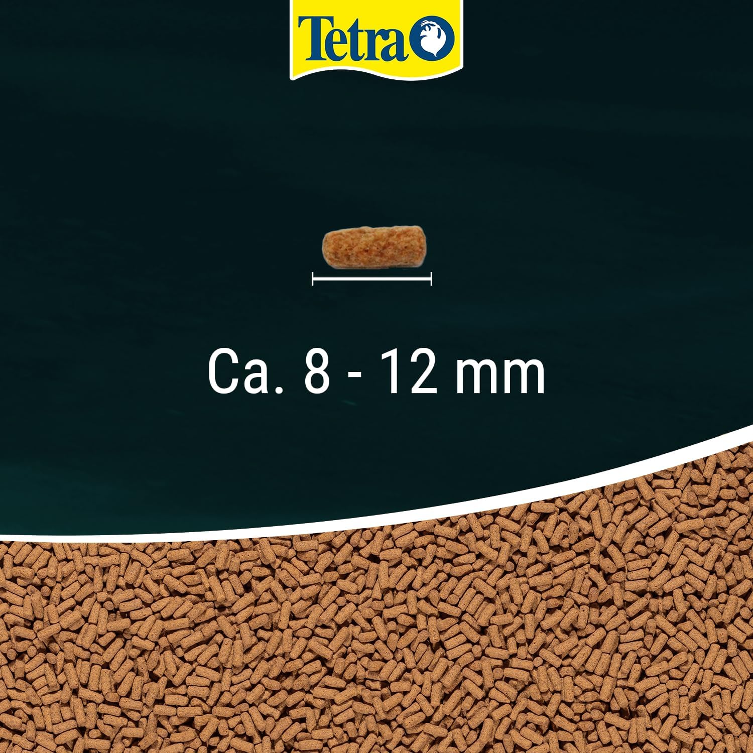 Detalle de Fodera koi Stick per Colori Naturali e Crescita Sana di Pesci koi, Sacchetto da 4 L