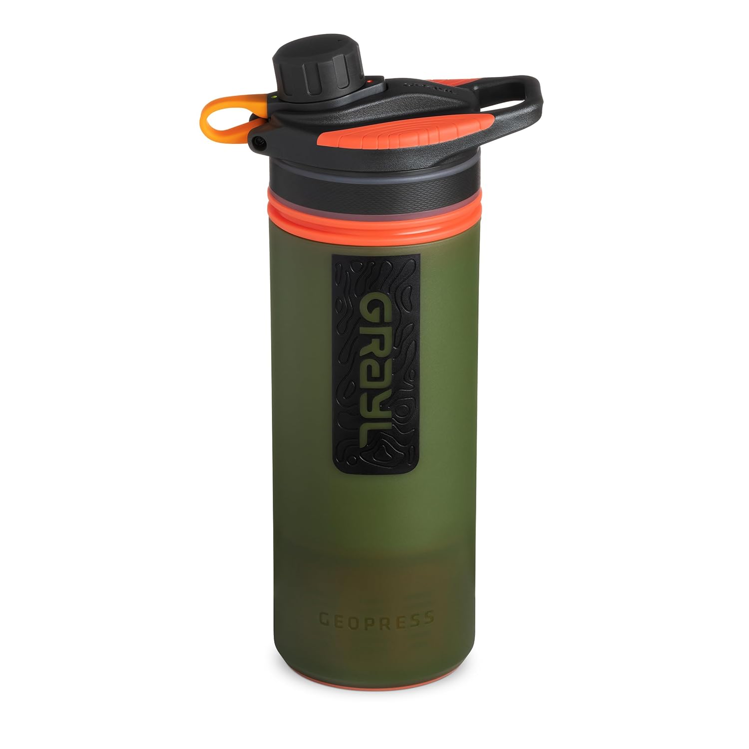 Detalle de GRAYL GeoPress 24 oz Water Purifier Bottle – Oasis Green