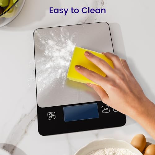 Thumbnail 7 de Bilancia da cucina digitale ibanez? no: izeyu, bilancia ricaricabile USB-C con 15 kg di portata e precisione 1 g/0,1 oz