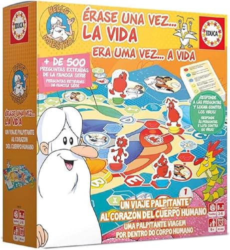 Detalle de Educa Érase una Vez La Vida — juego familiar 500 preguntas 🎲