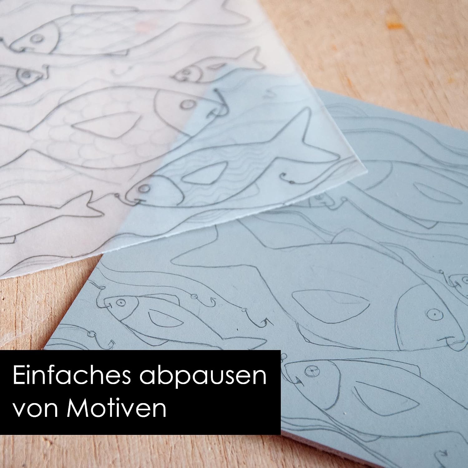 Thumbnail 2 de OfficeTree Transparentpapier Bunt A4 20 Farben 130 g/m²