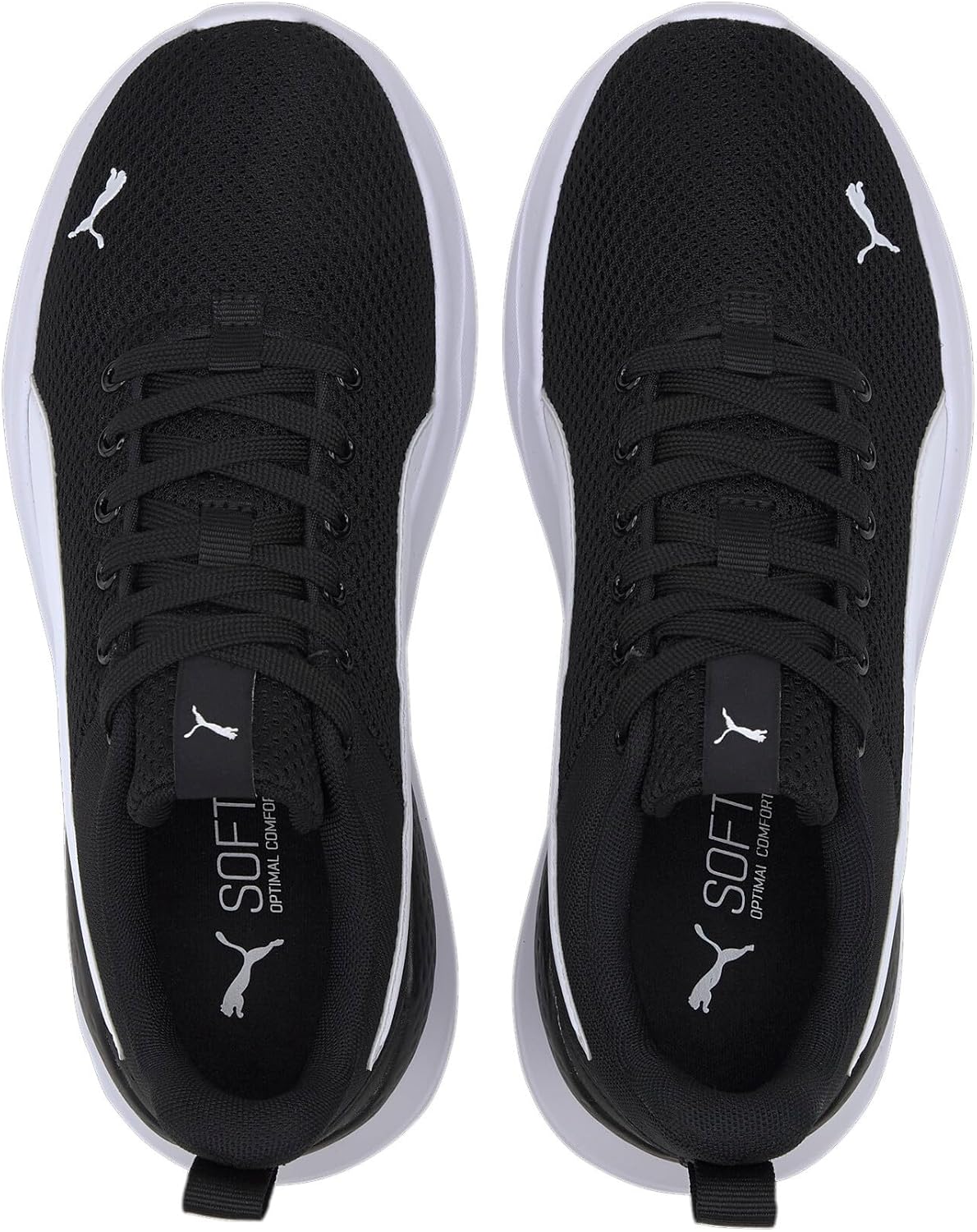 Thumbnail 5 de PUMA Anzarun Lite Jr Sneakers Negras y Blancas