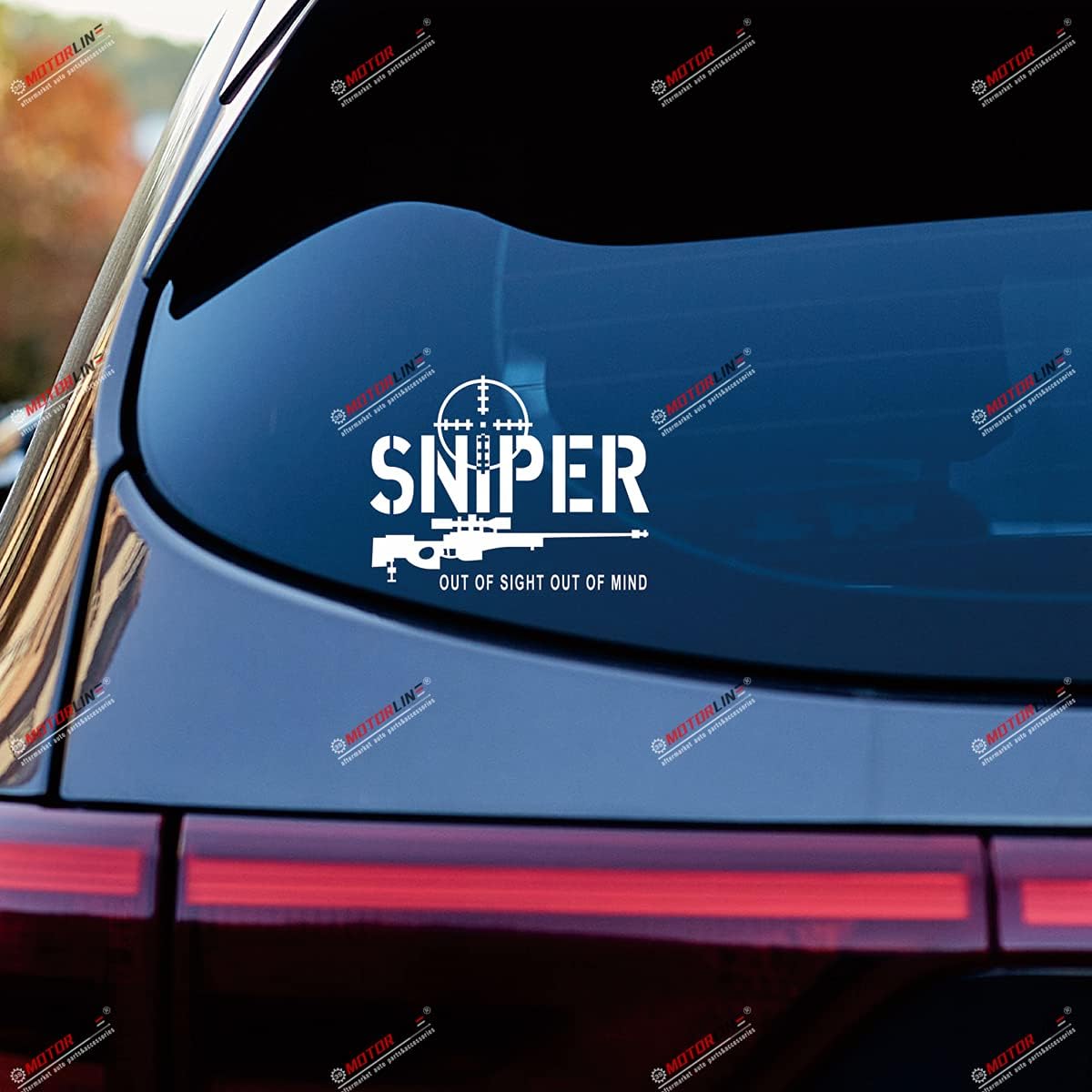 Thumbnail 1 de Vinyl car decal 6-inch