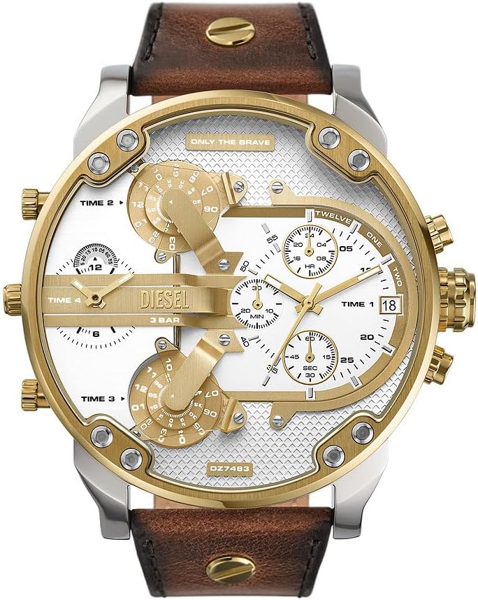 Thumbnail 6 de Diesel Mr. Daddy Herren-Uhr mit Quarzwerk & Chronographenanzeige – 57 mm Gehäuse
