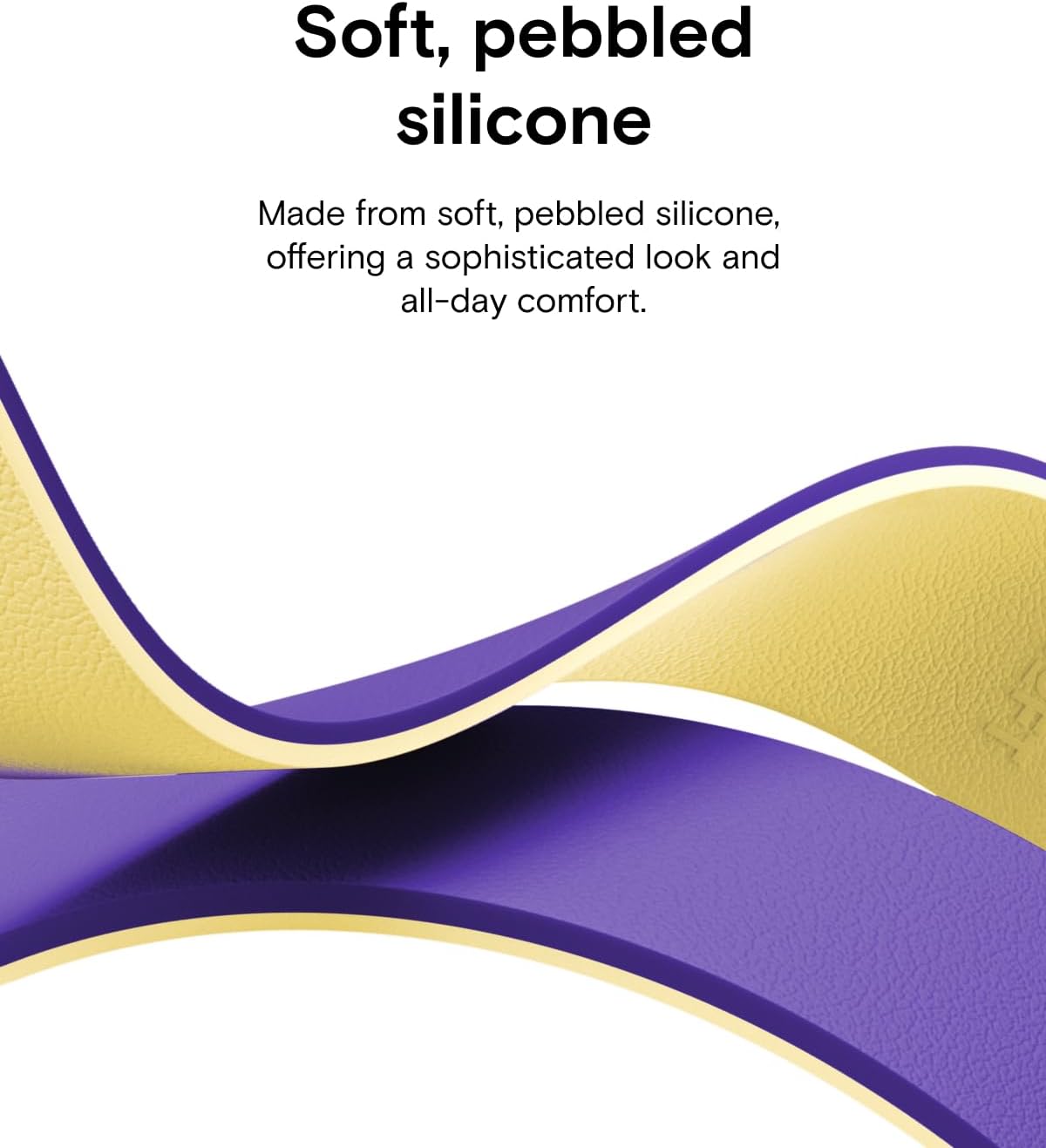 Thumbnail 4 de MOFT Snap Duo Watch Bands: Dual-Colour Silicone Band with Magnetic Fastenings for Apple Watch