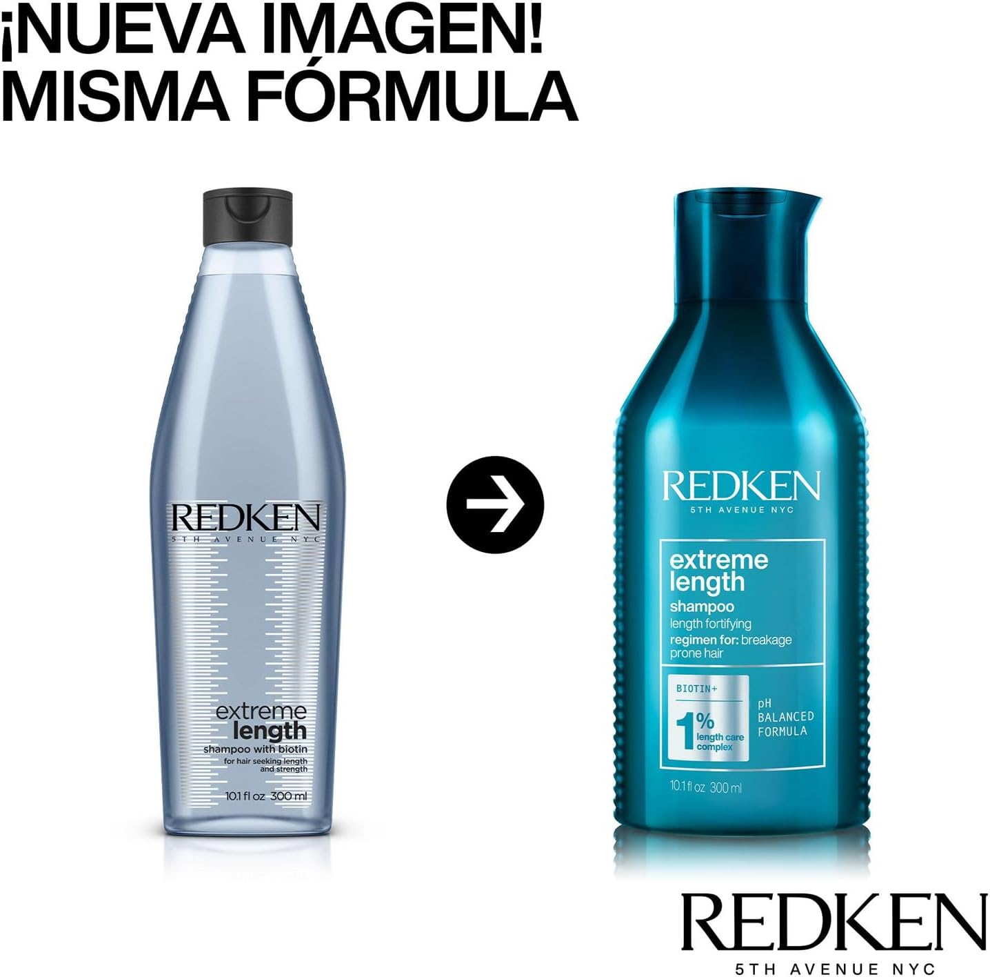 Thumbnail 6 de Redken Extreme Length Champú Fortalecedor con Biotina 💇♀️ 300 ml