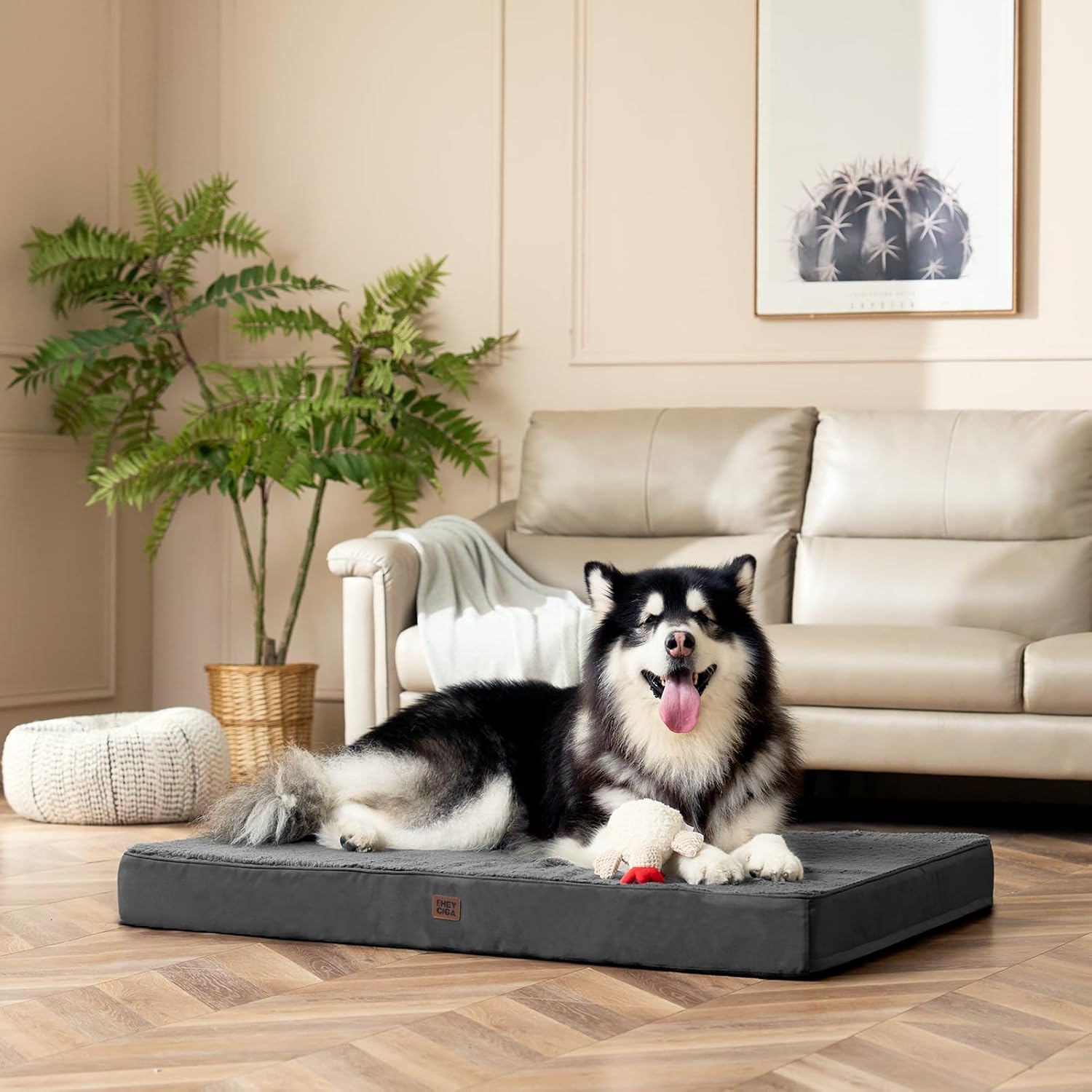 Thumbnail 6 de EHEYCIGA Orthopedic Extra Large Dog Bed Mattress XL with Removable Washable Cover