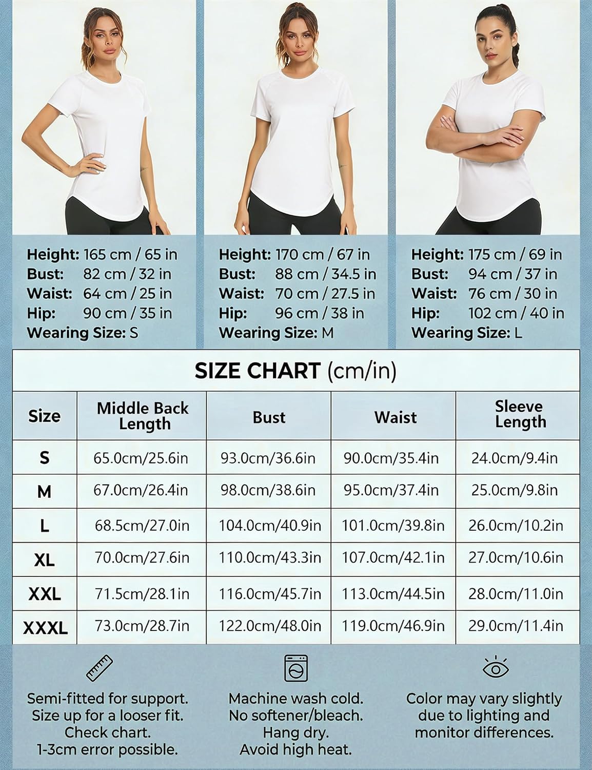 Thumbnail 6 de Wayleb Women's Sports T-Shirt Short Sleeve