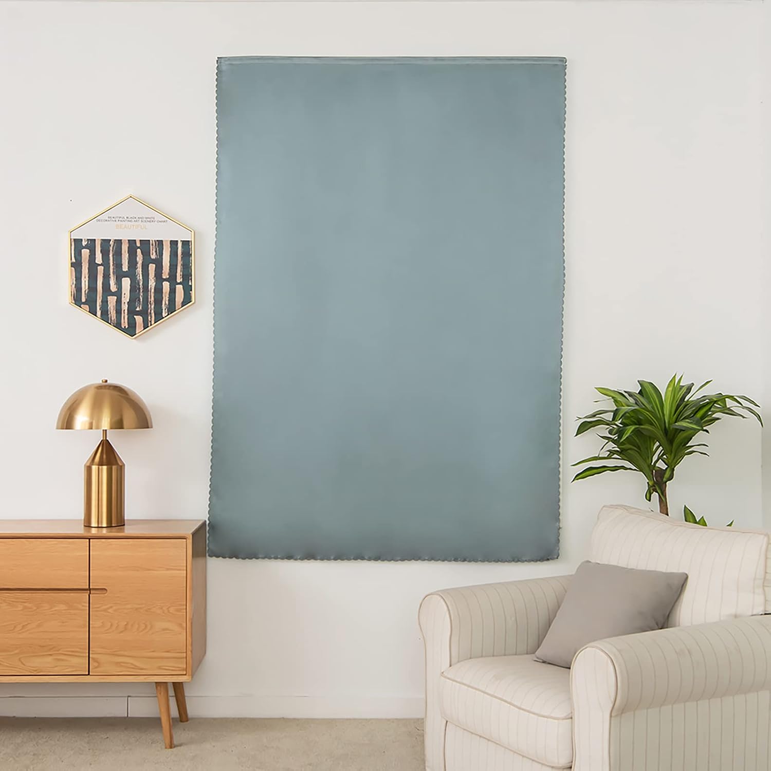 Detalle 2 de AJAZZ Blackout Curtain, 47" W x 54" L