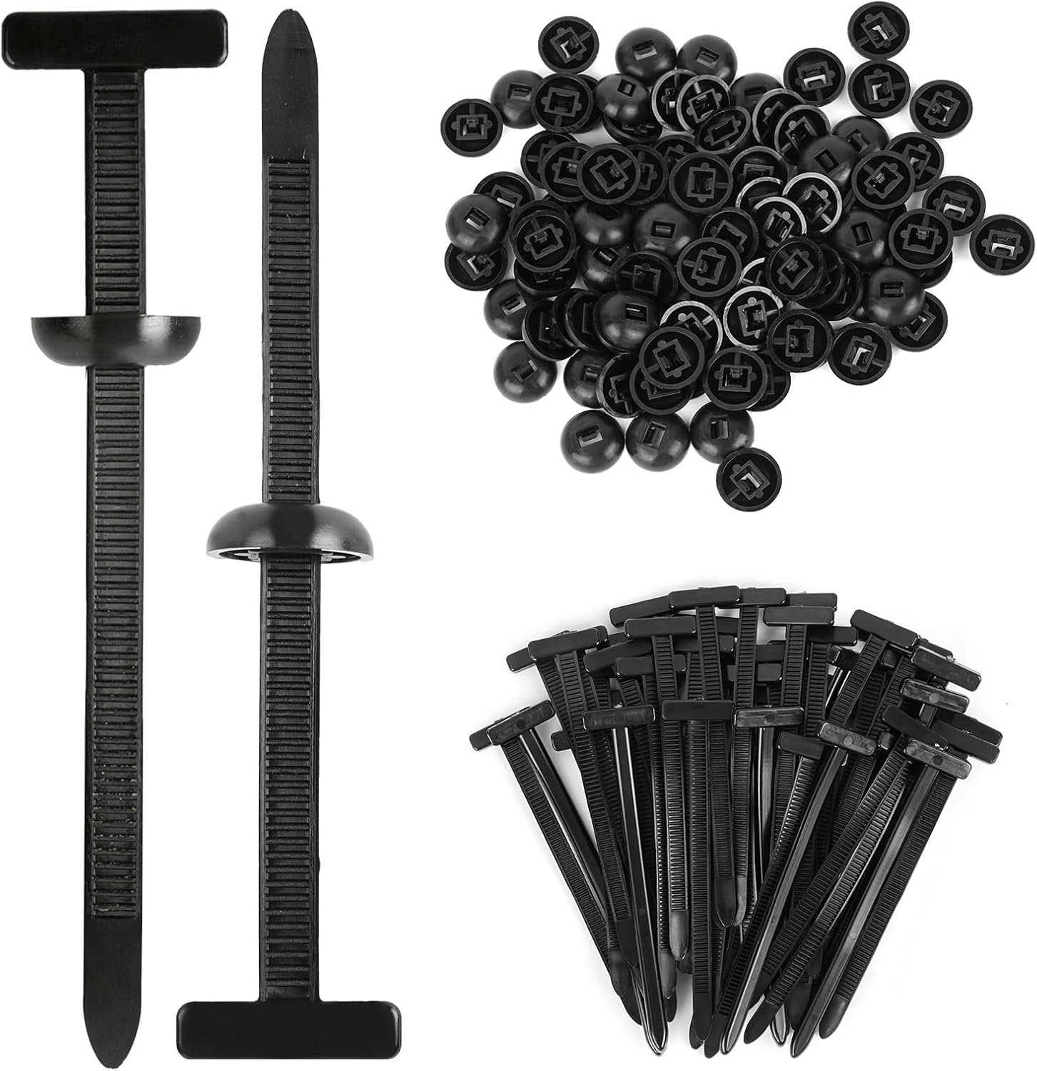 URAQT fascette in nylon universali 30 pezzi