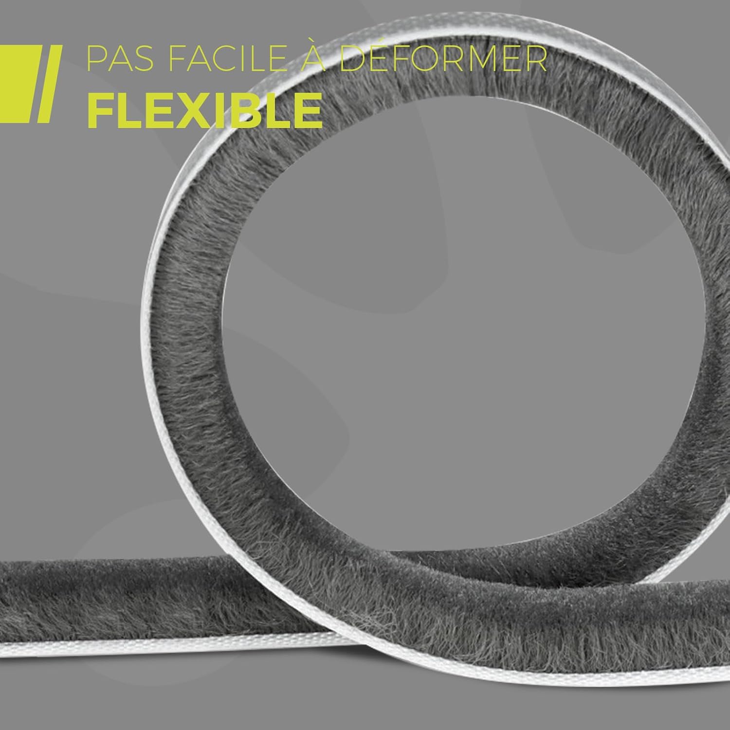 Detalle de GeckoSeal Joint Brosse 6 m x 9 mm Antipoussière