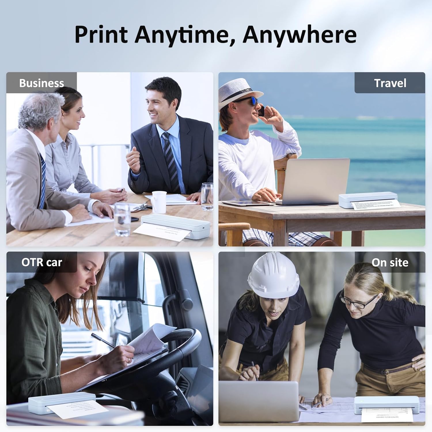 Thumbnail 5 de Gloryang Inkless Portable Printer 8.5" US Letter 🖨