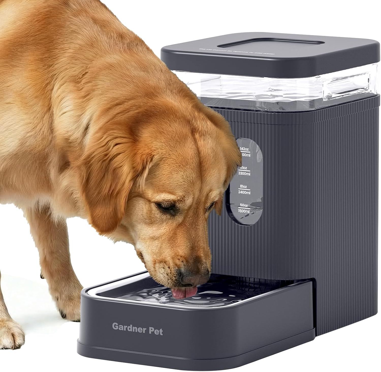 Thumbnail 6 de Gardner Pet 6,5-L automatischer Wasserspender mit Edelstahlschüssel (Schwerkraft, ohne Strom)