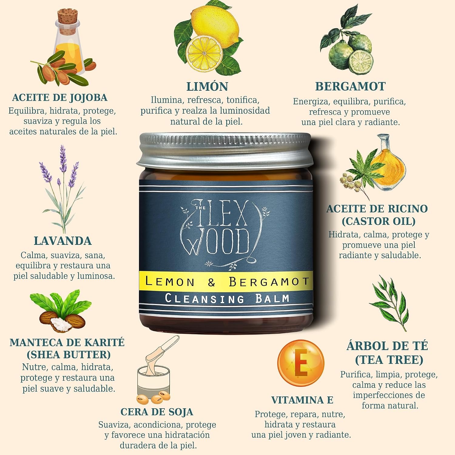 Thumbnail 2 de The Ilex Wood Bálsamo limpiador 60 ml