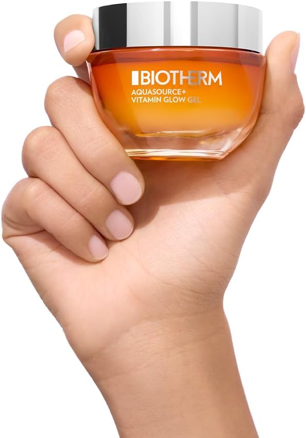 Detalle de Biotherm Aquasource Vitamin Glow Gel: gel idratante per incarnato luminoso e barriera rinforzata (50 ml)