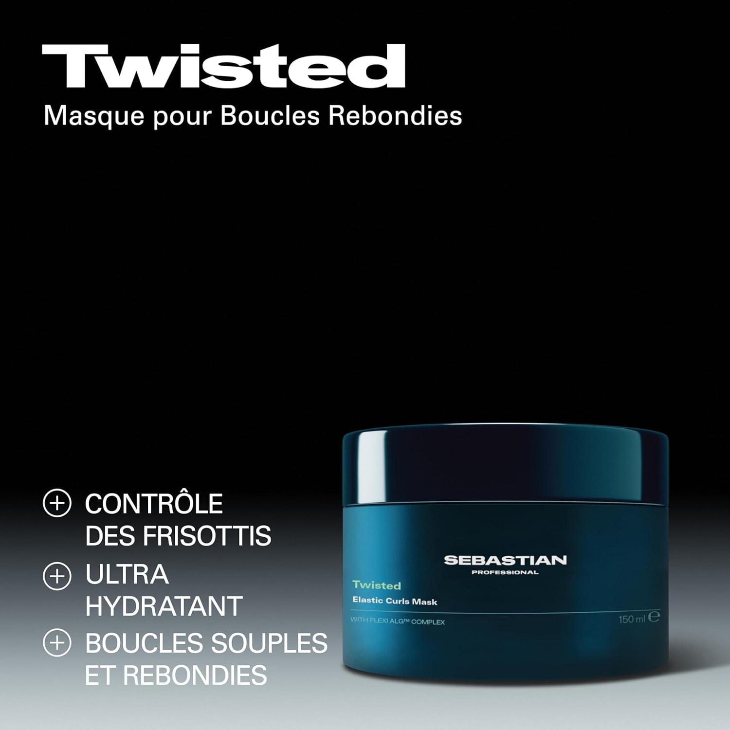 Thumbnail 1 de Sebastian Professional Twisted – Masque cheveux bouclés hydratation, nutrition profonde et élasticité durable