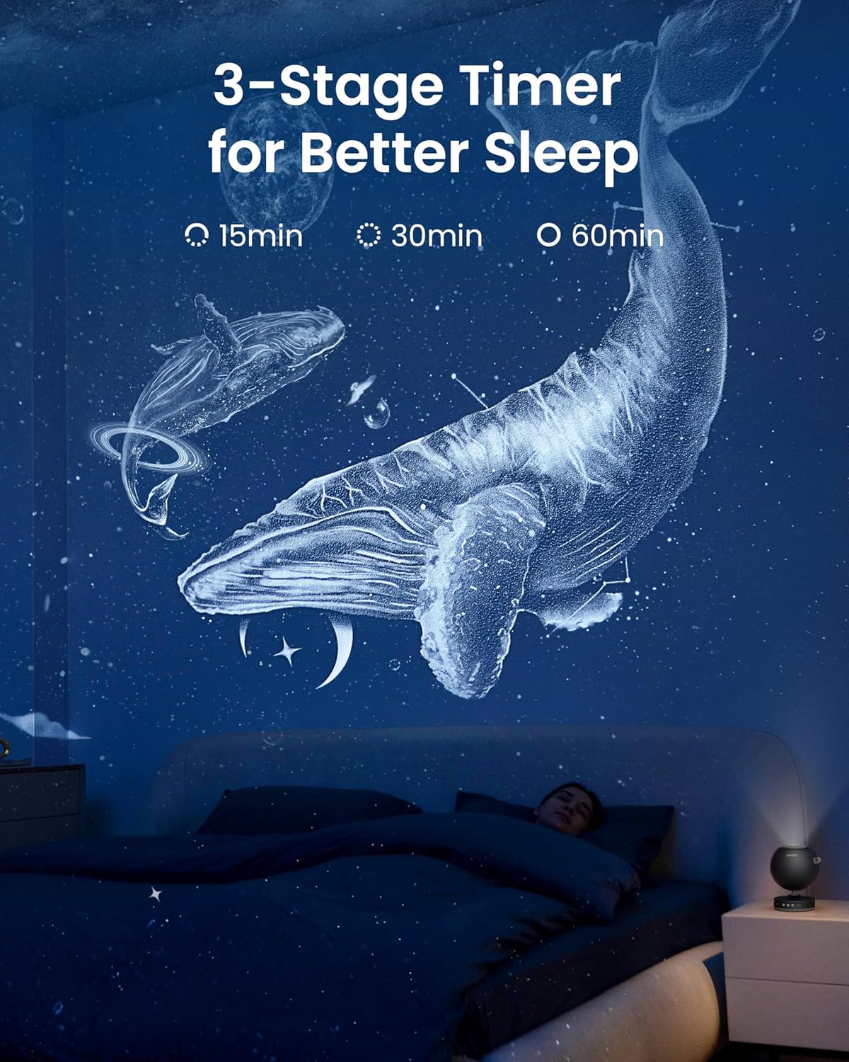 Detalle 2 de POCOCO Galaxy Star Projector 1W