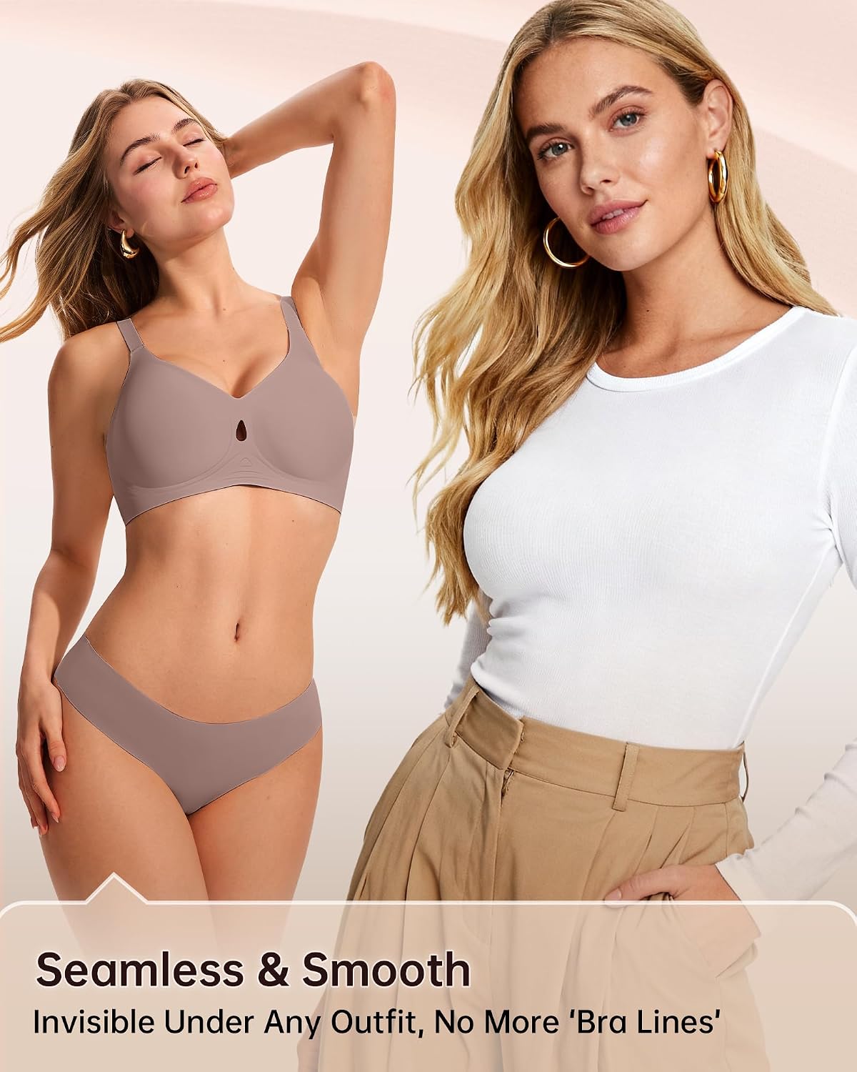 Thumbnail 4 de LetsJoli Wireless Jelly Bra Full Coverage