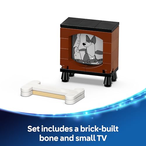 Detalle de LEGO Disney Lucky & Penny 101 Dalmatians Puppies (43271): Playful Pet Figures with Movable Parts