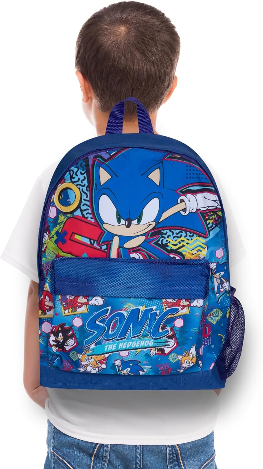Thumbnail 2 de Sonic The Hedgehog Kids Backpack – Premium Multicolour School Rucksack