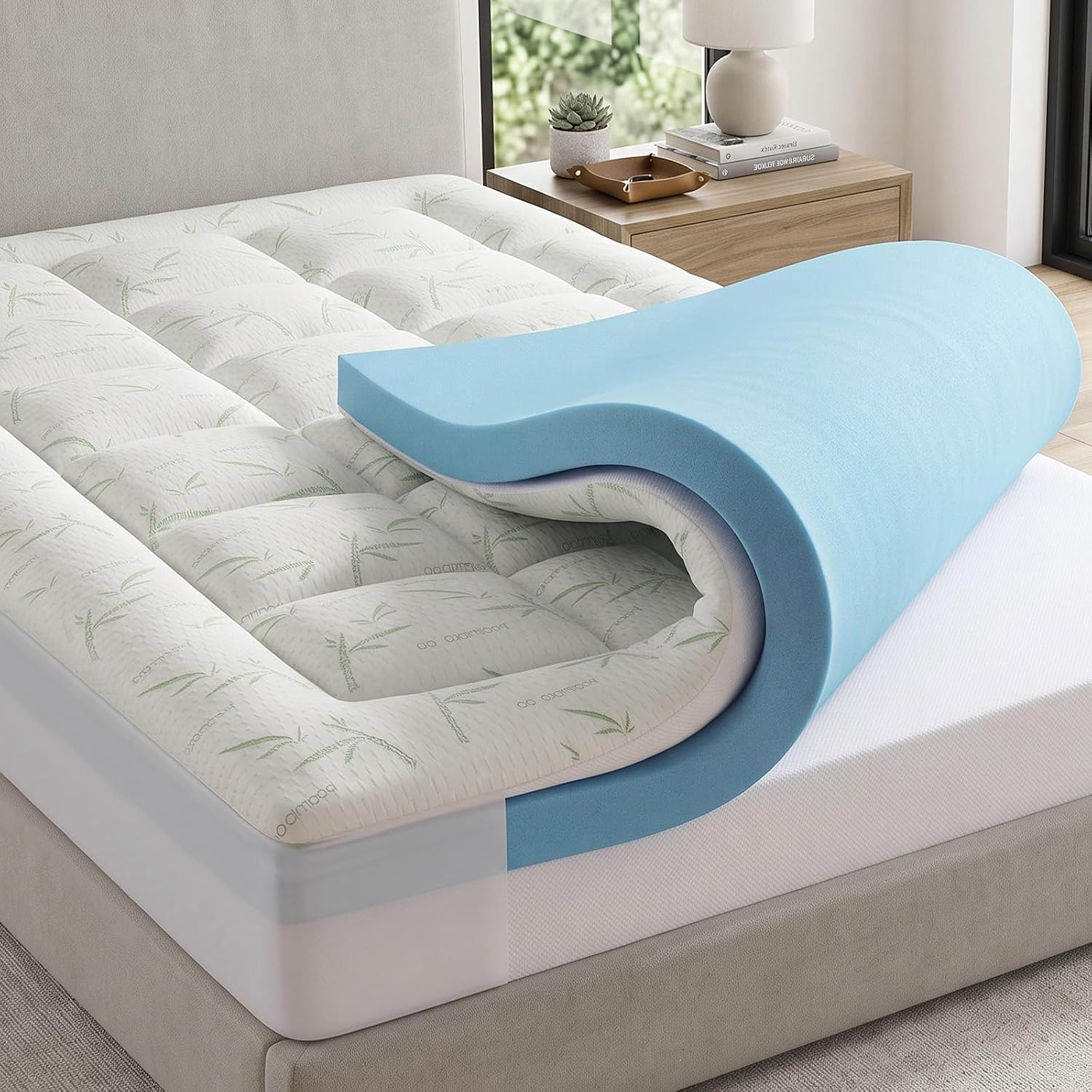 Detalle de DUMOS Queen Mattress Topper