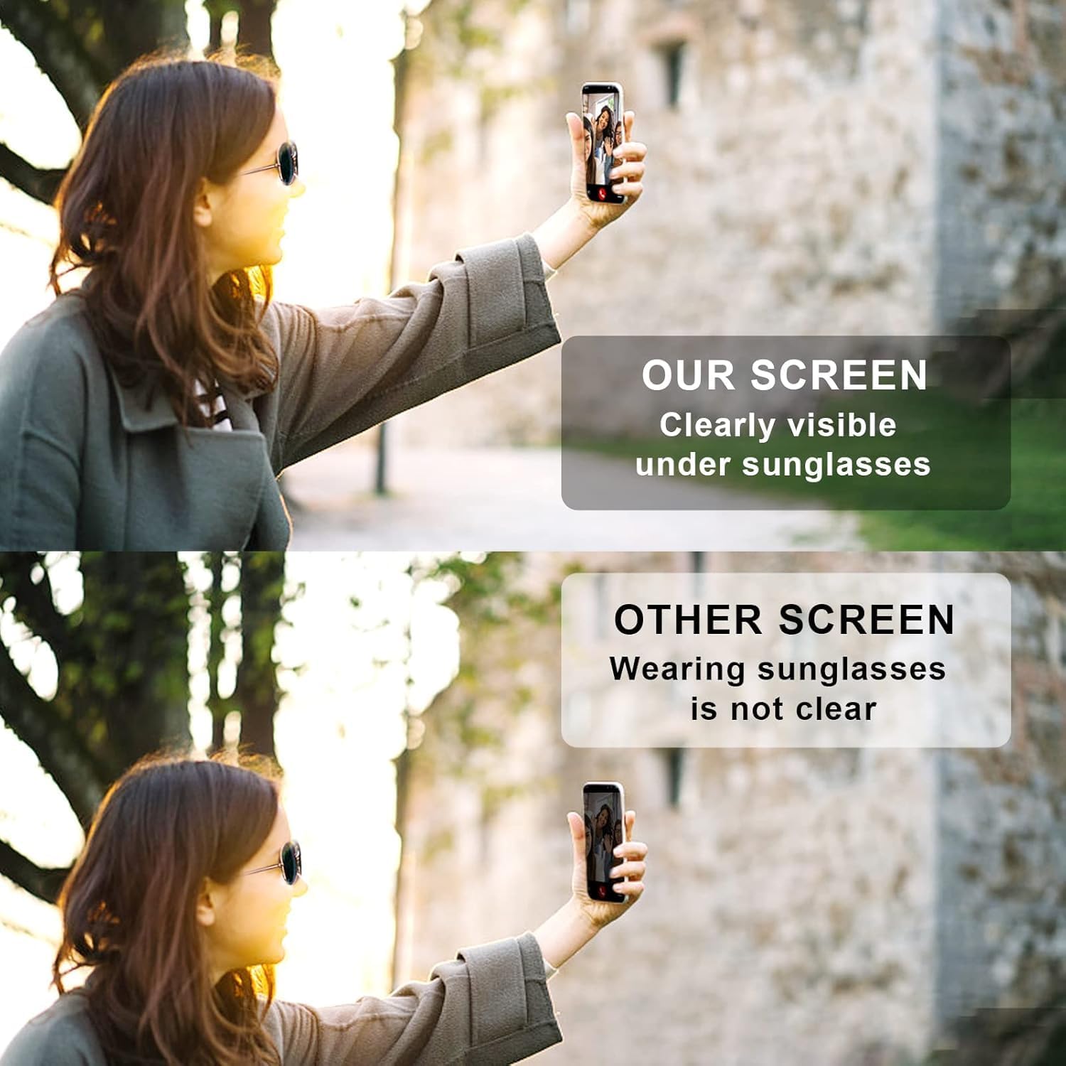 Detalle de for iPhone 14 Screen Replacement Kit: 6.1" LCD Display with 3D Touch Digitizer and Frame Adhesive