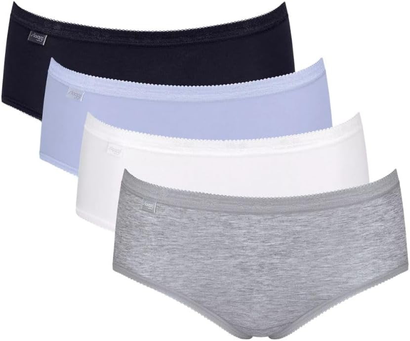 Thumbnail 5 de Sloggi Basic+ Midi Lot de 4 : slips confortables en microfibre pour le quotidien