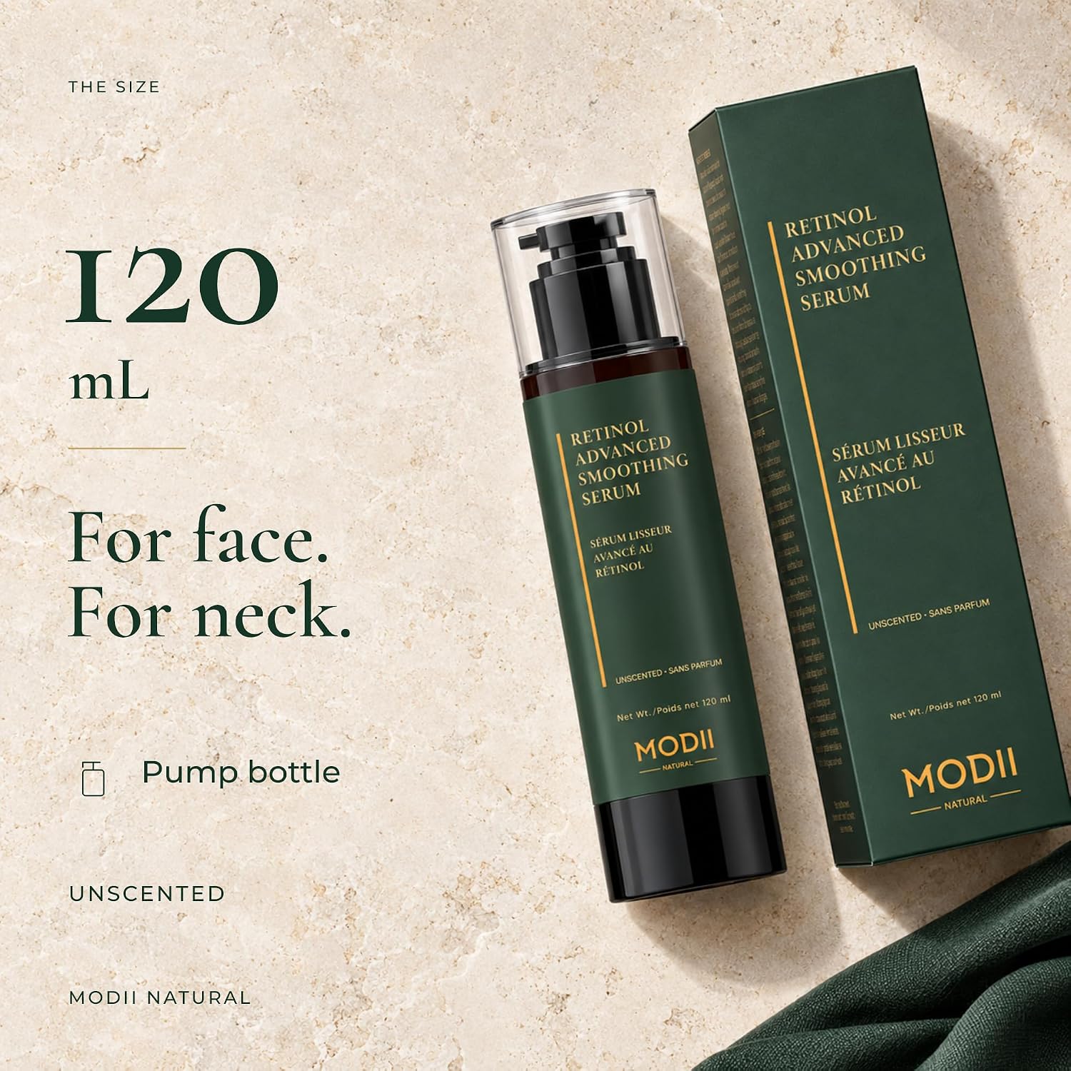 Detalle de Retinol face serum, 1%