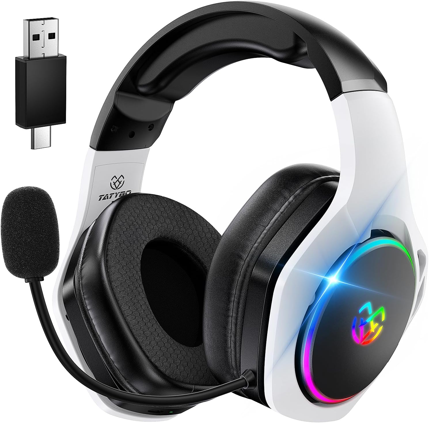 Detalle de Tatybo WT01 Wireless Gaming Headset 35 Std 📧
