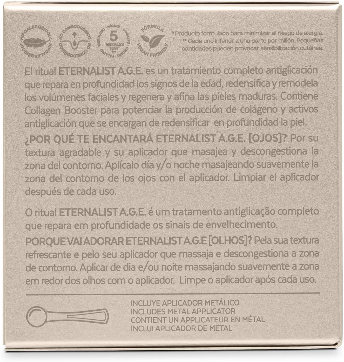 Thumbnail 3 de Sensilis Eternalist Contour des yeux anti-mannequin : nutrition profonde pour peau mature ou très sèche, 20 ml