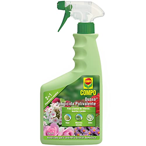 Detalle de COMPO Duaxo Fungicida Polivalente 750 ml para plantas de interior y exterior