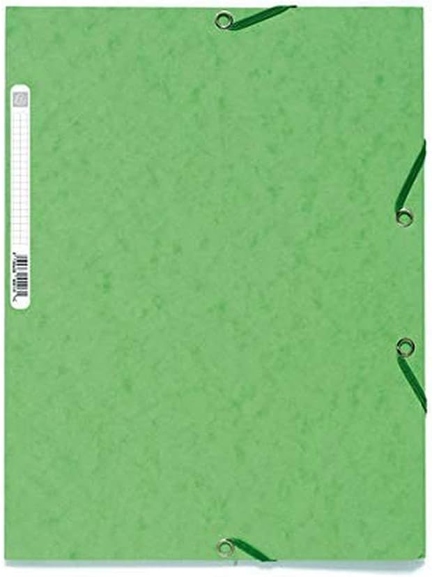 Detalle de Forever elasticizzato 3 flap cartella 400 gsm, confezione 25 (Blue) – carta cartelline con elastico a tre lembi
