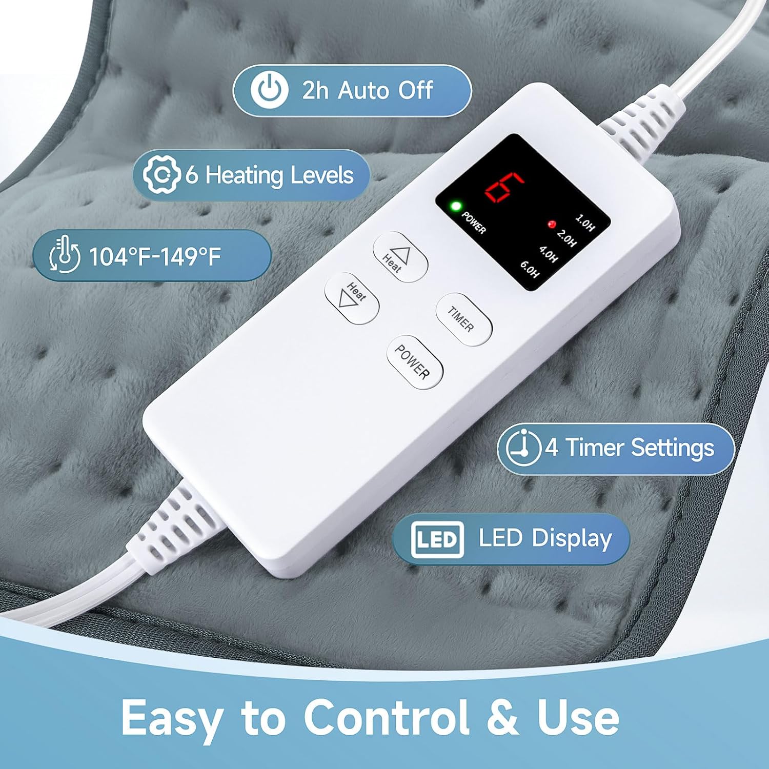 Detalle de 12 x 24-Inch Heating Pad