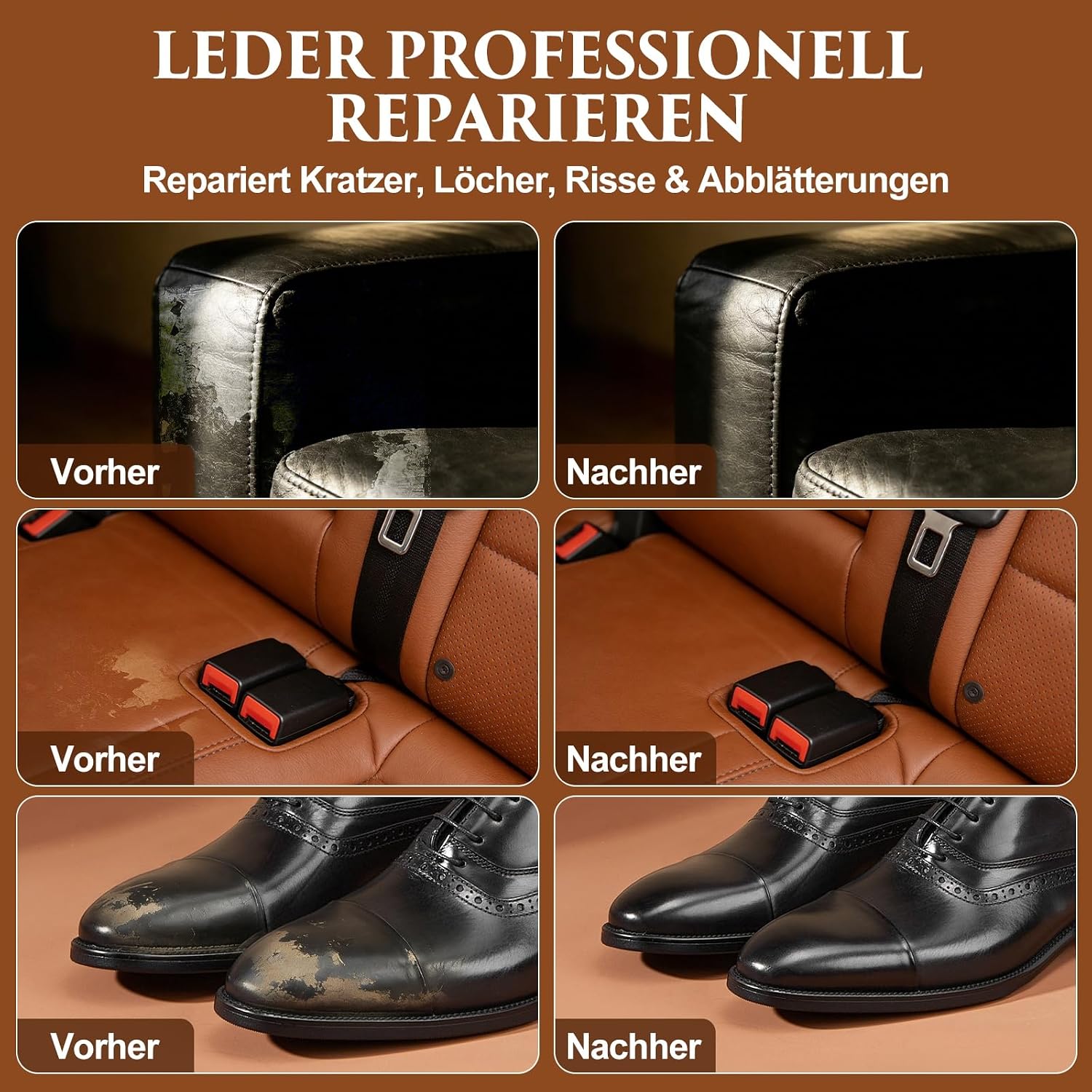 Thumbnail 1 de Flüssigleder Reparaturset 8-teilig für Leder
