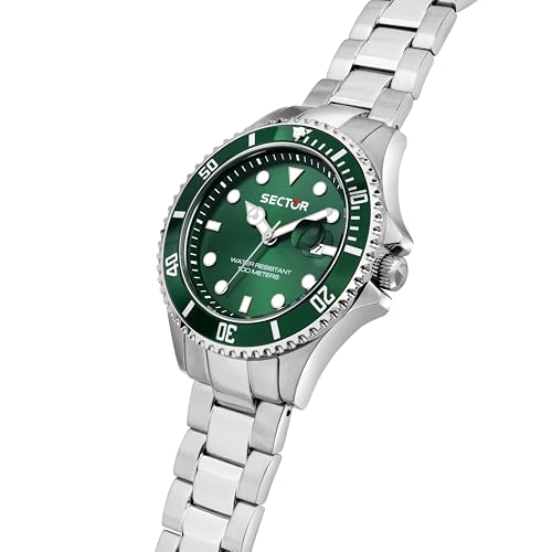 Detalle de Sector No Limits Orologio Uomo Tempo Data 43 mm – Collezione 230