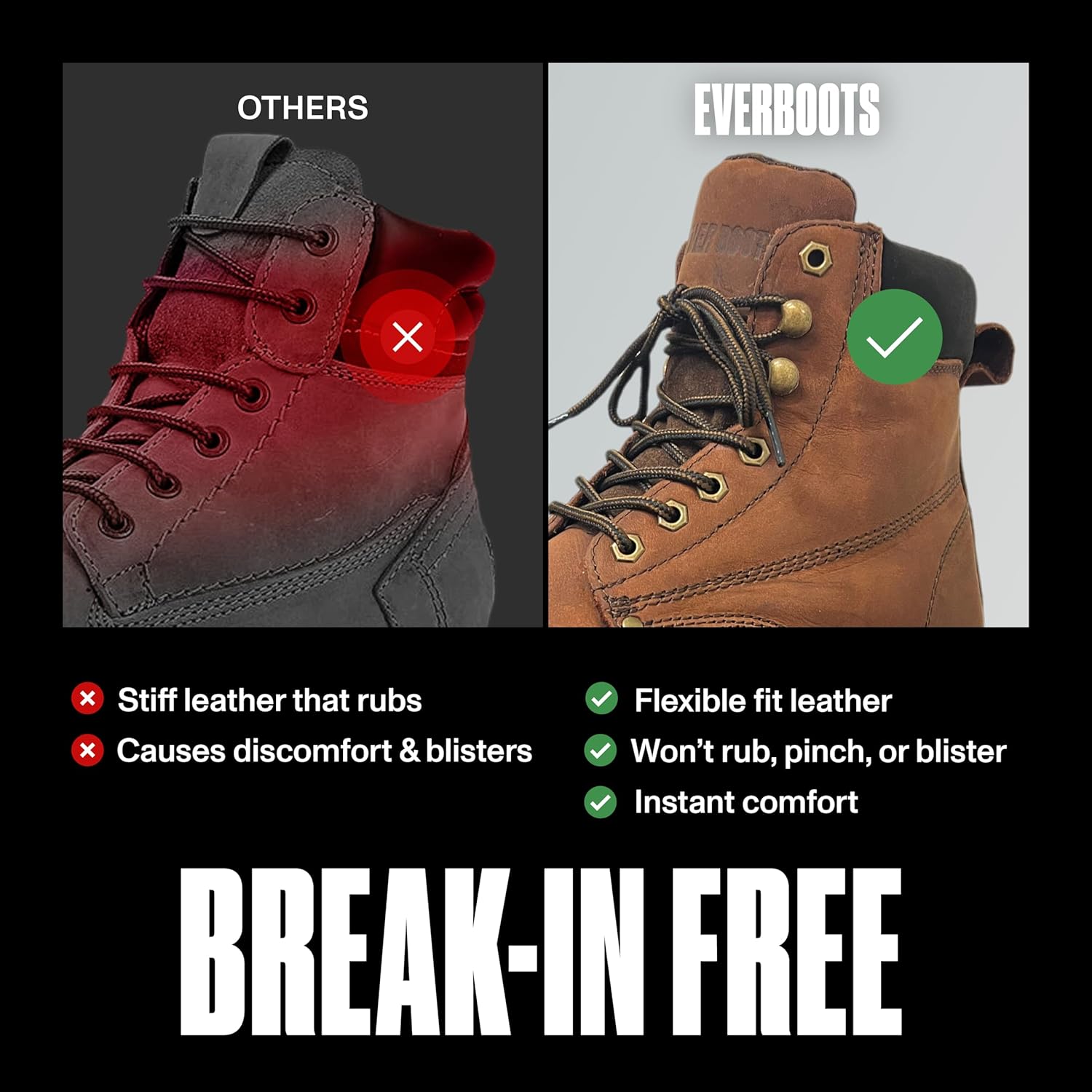 Thumbnail 1 de Ever Yours Tank work boots, soft toe