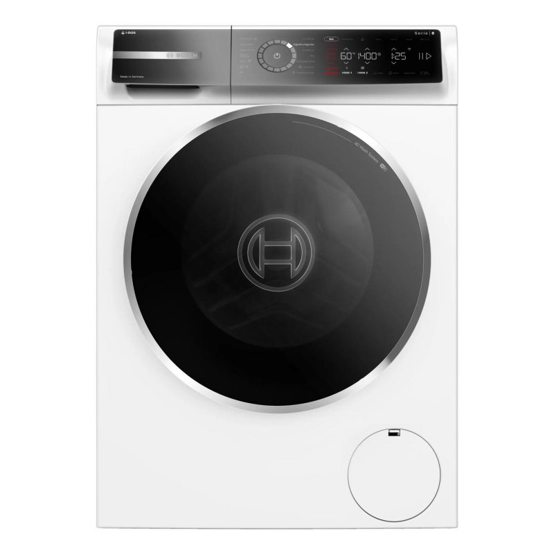 Detalle de Lavadora Bosch Serie 8 WGB254A1ES 10 kg, carga frontal, 1400 rpm, Clase A (i-DOS y Home Connect)