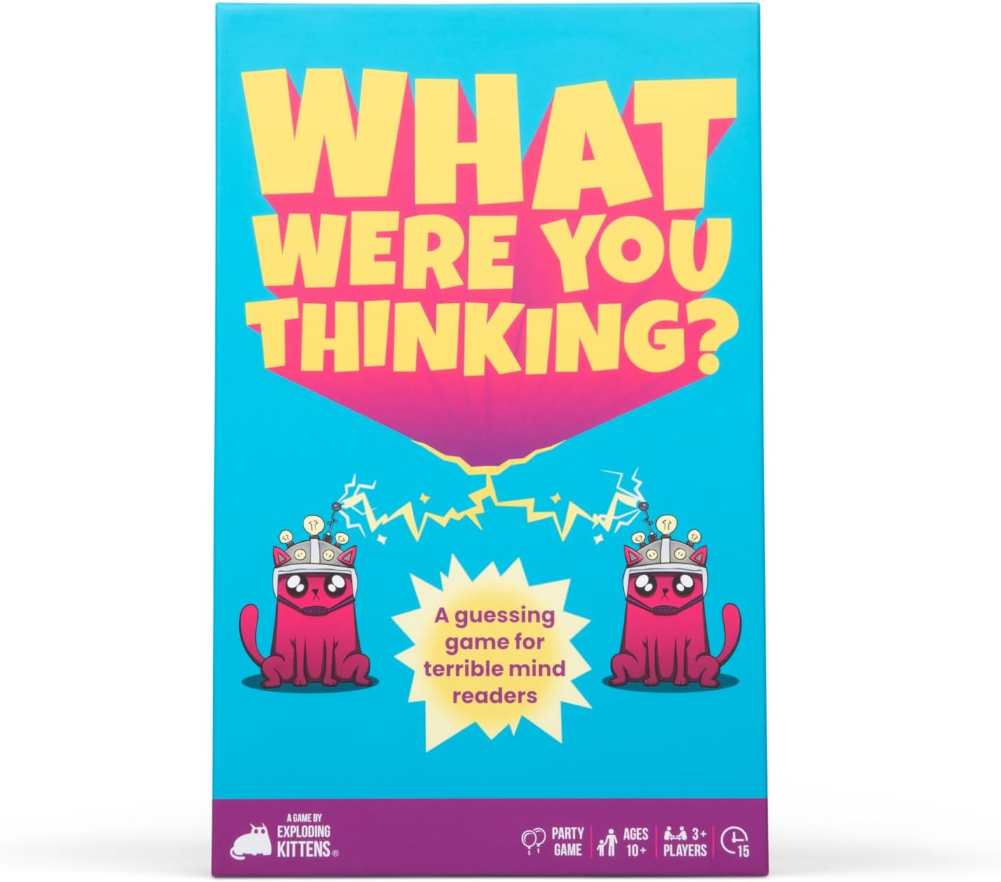 Thumbnail 1 de Exploding Kittens What Were You Thinking Guessing Game