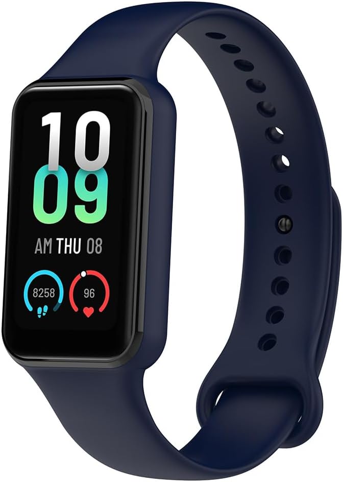 Detalle de BYISYUE silicone sport watch strap for Amazfit Band 7