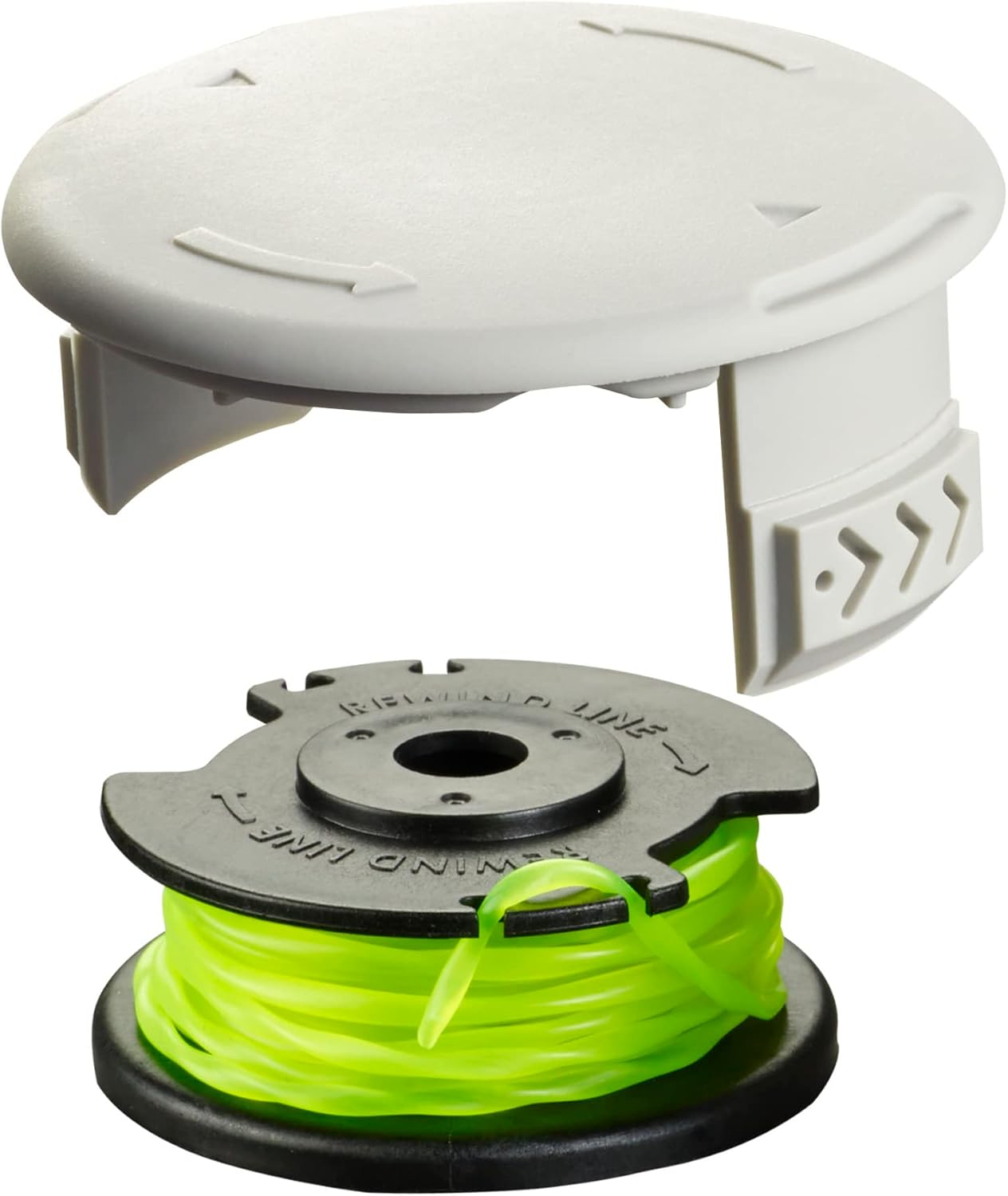 Detalle 2 de Ryobi Bobina di alimentazione automatica a filo ritorto singolo (20 mm) con cappuccio