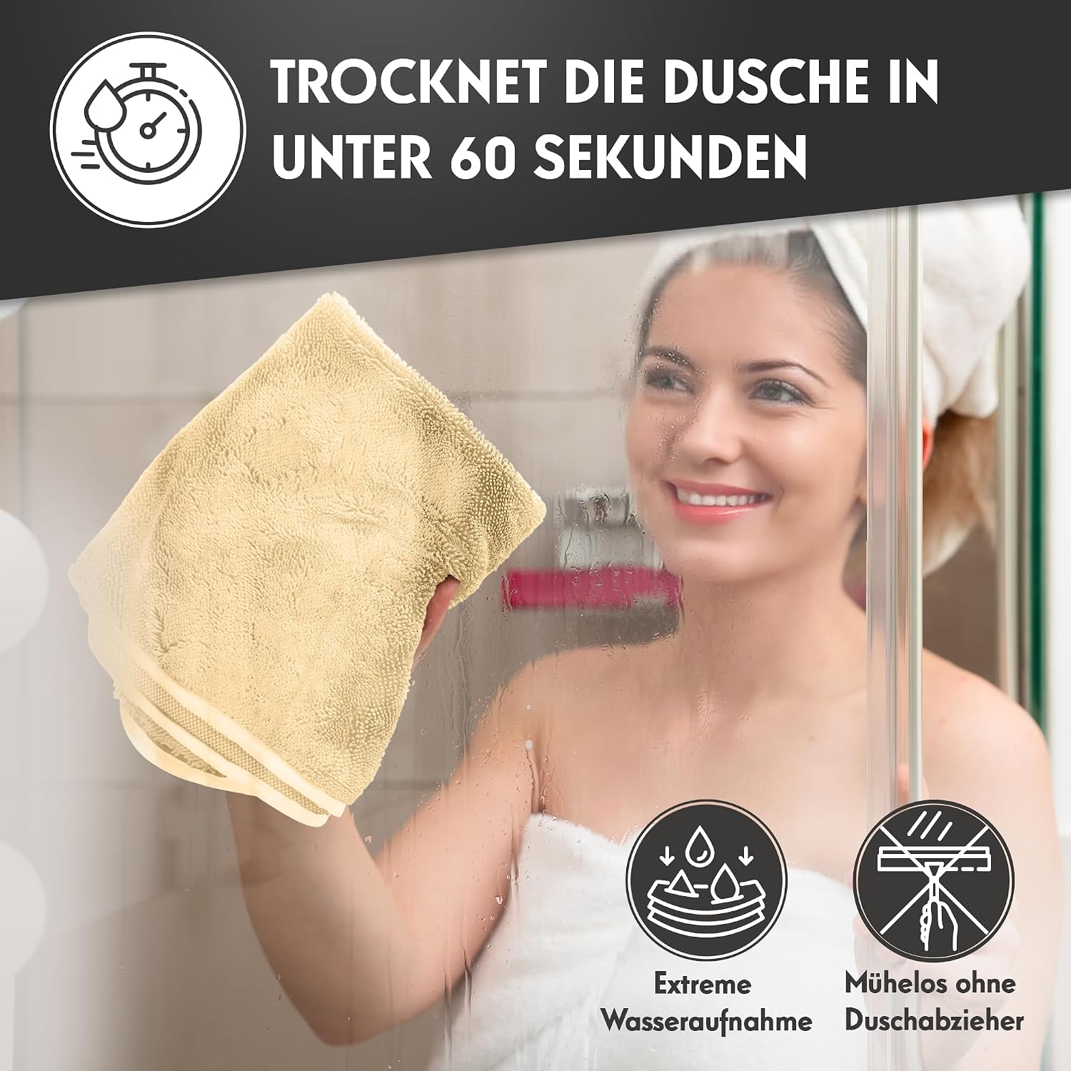Thumbnail 1 de NATARO Fast Dry it Mikrofaser Trockentuch 40x50 cm