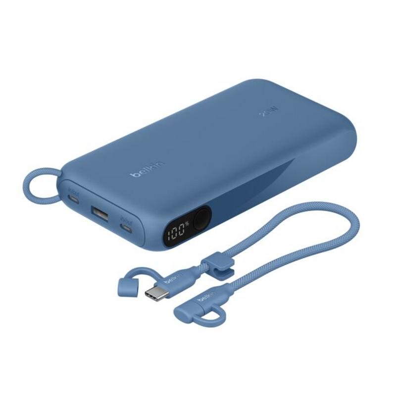 Detalle 2 de Belkin BPB028hqBL 20000 mAh: batería externa con pantalla y carga rápida para varios dispositivos