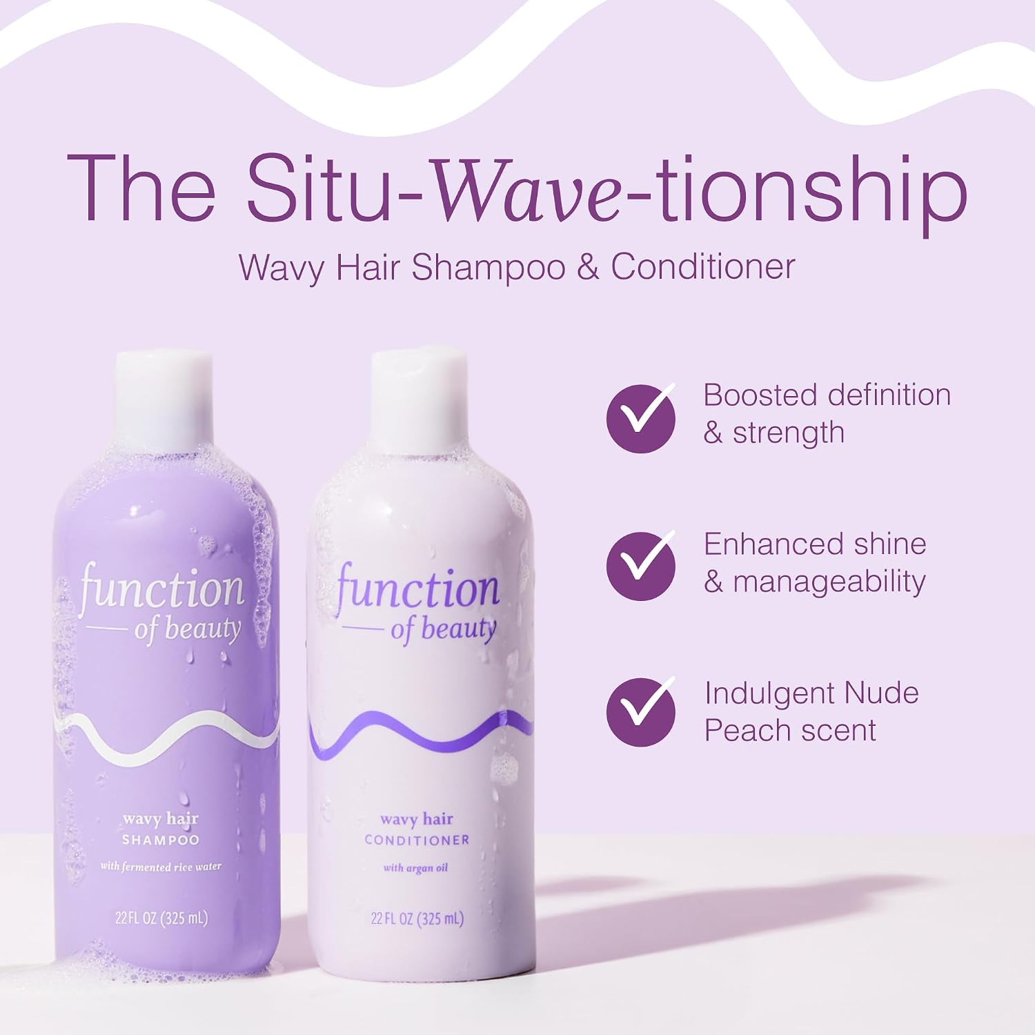 Detalle 2 de Function of Beauty Wavy Hair Shampoo & Conditioner Duo XL