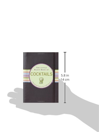 Detalle de The Little Black Book of Cocktails: 150+ Recipes, Hardcover-Spiral