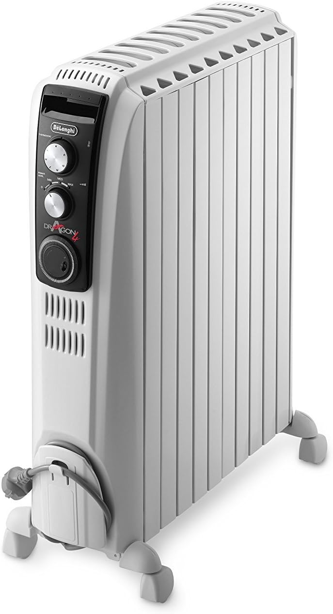 Thumbnail 6 de De'Longhi Dragon 4 TRD40820T Oil Filled Radiator (White)