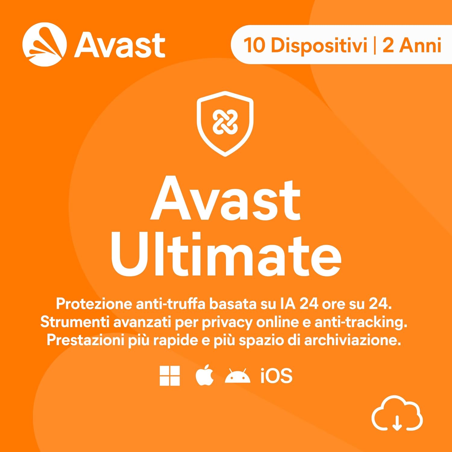 Detalle de Avast Ultimate 2026 10 Dispositivi