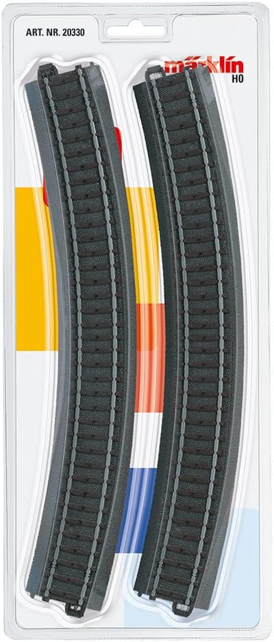 Thumbnail 1 de Märklin 20330 R3 / 30° – Binario curvo R3 (confezione da 3)