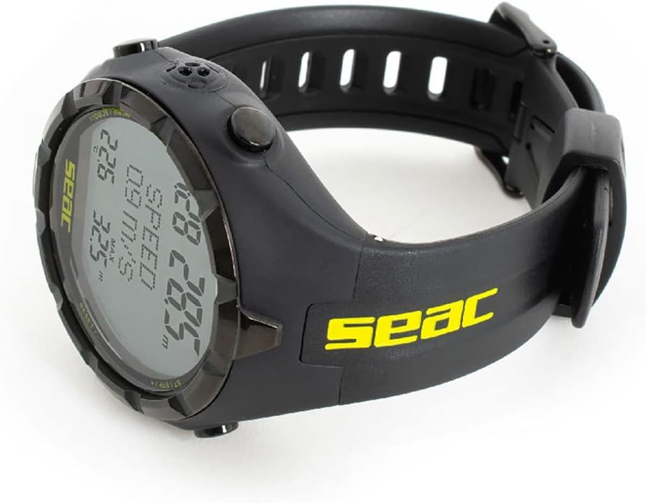 Thumbnail 1 de SEAC Apnea computer per freediving: funzioni MSST e schermo LCD retroilluminato