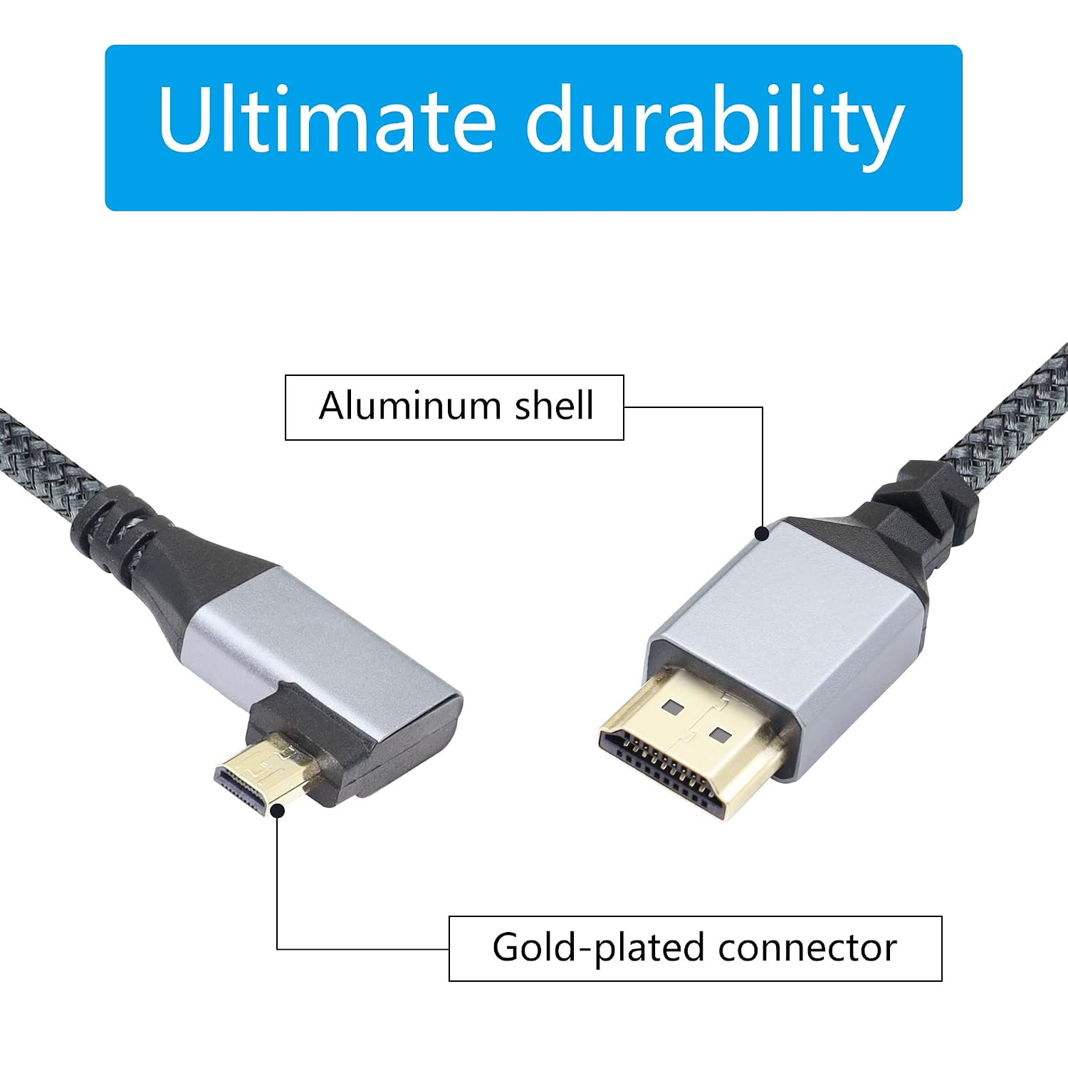 Thumbnail 3 de RIIEYOCA 4K Micro-HDTV Adapter Cable