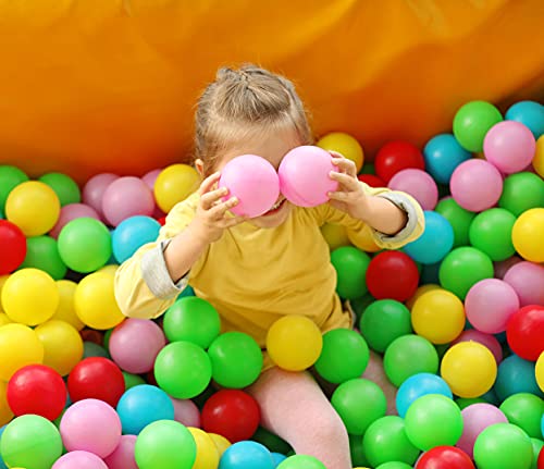 Detalle de Straame Playballs: Soft Multicolour Pit Ball Set (100 x 5.5cm) for Kids